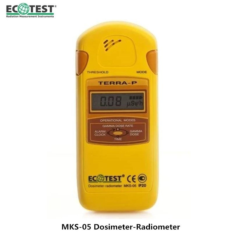 3-en-1 Dosimètre de rayonnement Compteur Geiger Alarme automatique