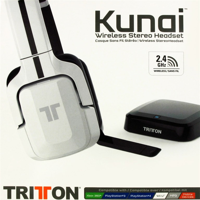 Casque TRITTON KUNAI Micro-Casque sans fil  PS4/PS3/Xbox360/WiiU/PC/MAC-Black à 95.02€ - Generation Net