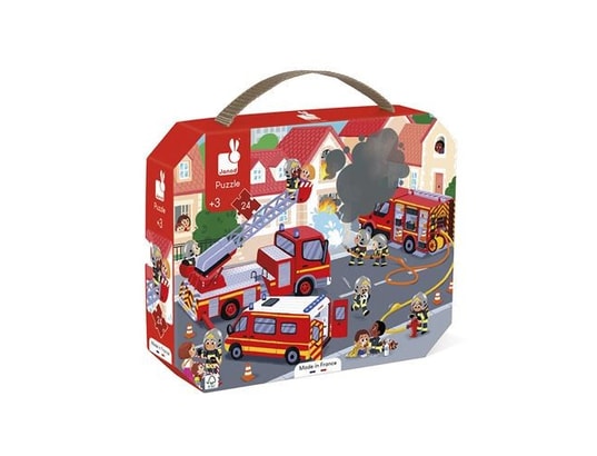 Puzzle - Camion de Pompier - 180 Pièces