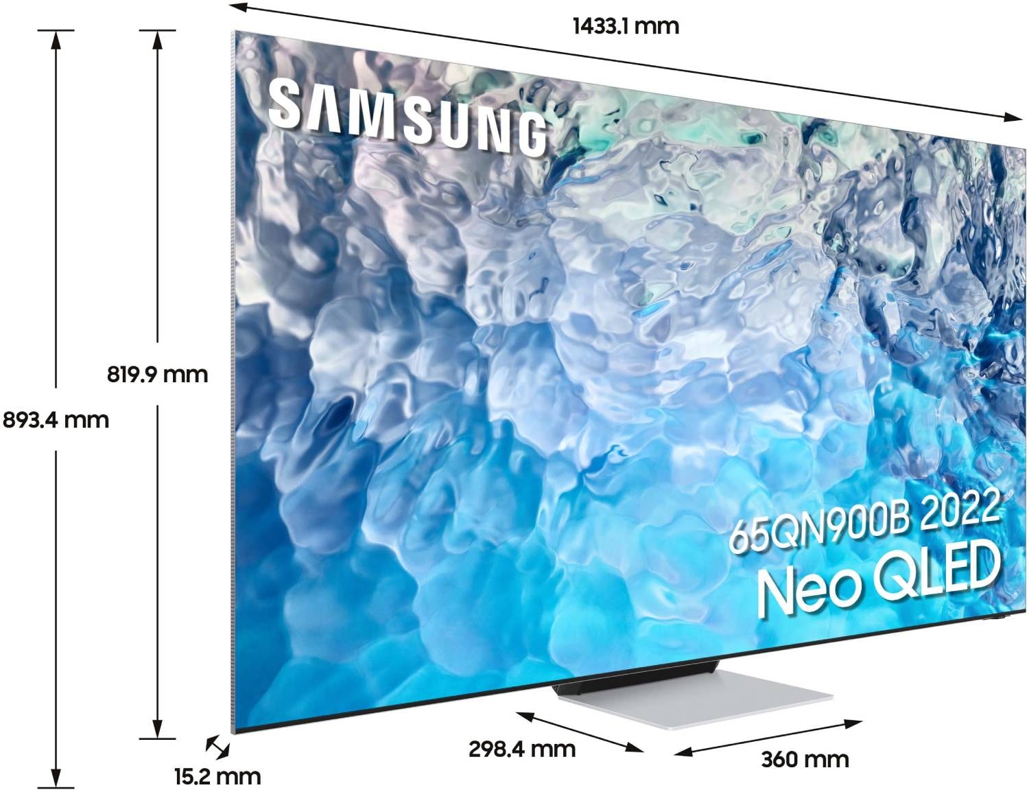 SAMSUNG QE65QN900BTXXC - TV Neo QLED 8K 163 cm - Livraison Gratuite
