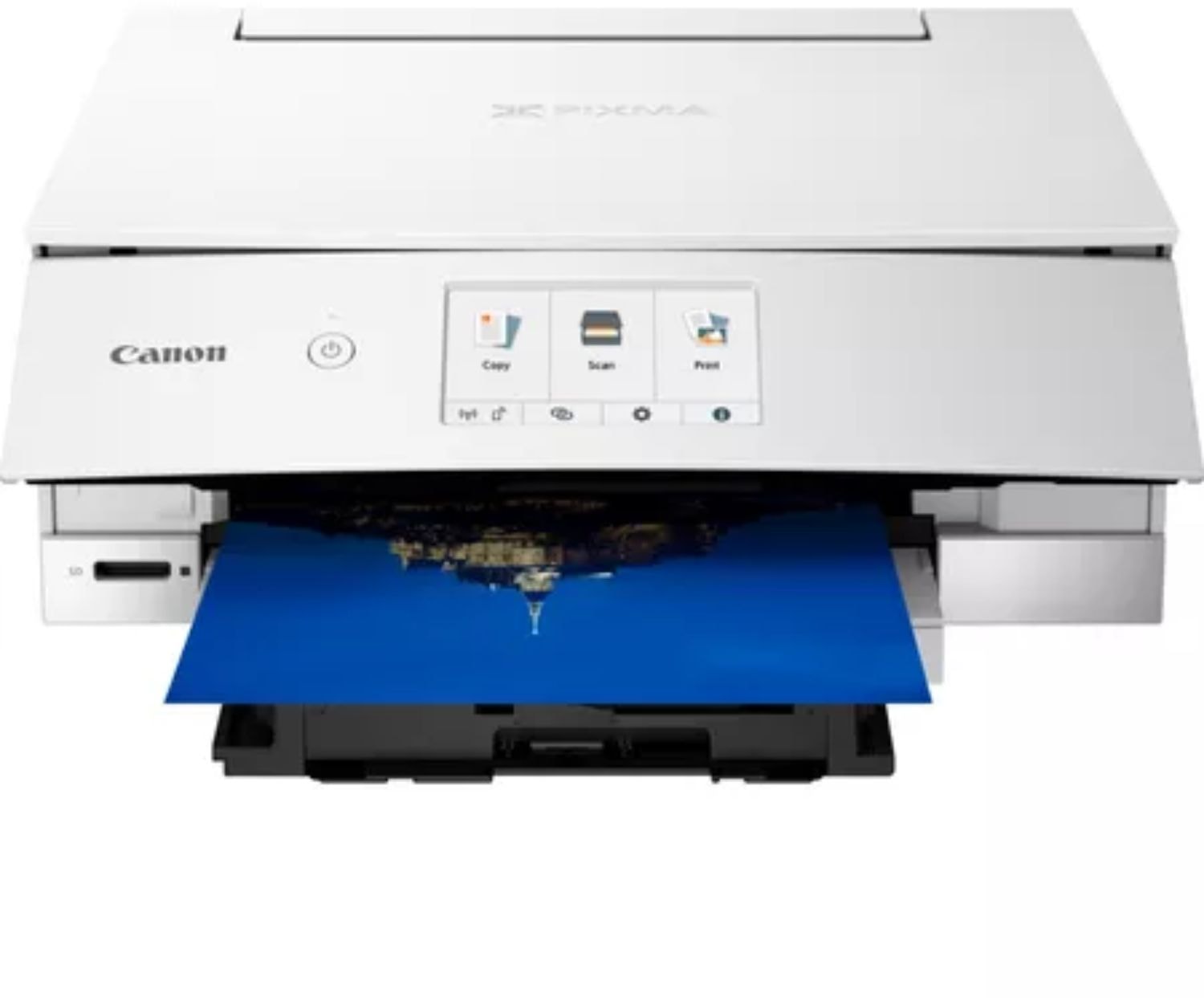 Imprimante multifonction jet d'encre CANON PIXMA-TS8351 Series A Blanc Pas  Cher 