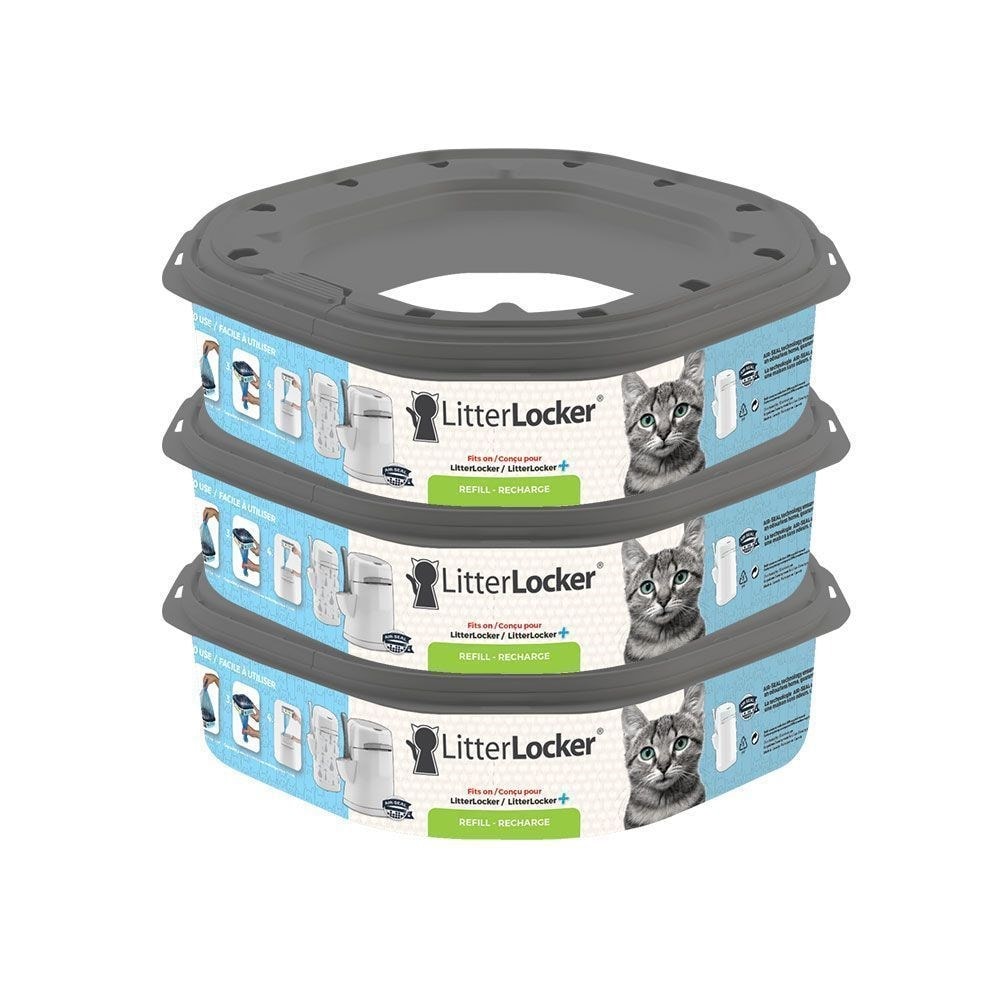 Ricarica Per LitterLocker Plus - 8 Sacchetti Ottagonali Antiodore Per Lettiera Gatti - Foto 12