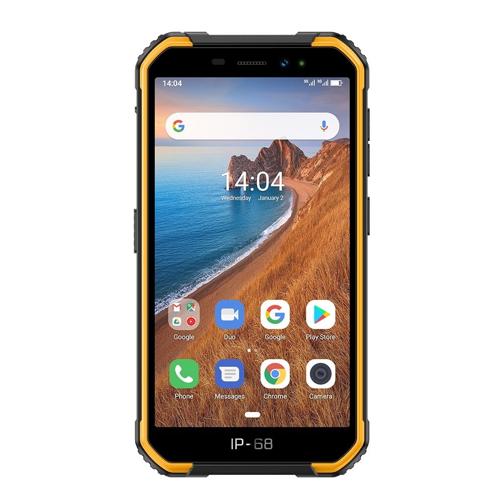 YONIS Smartphone incassable android 9.0 dual sim 3g antichoc 5 pouces  2go+16go ip69 orange - yonis Pas Cher 