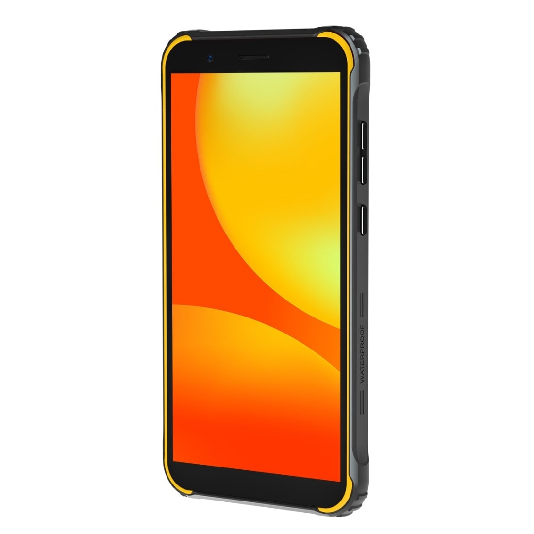 Smartphone Incassable 4G Android 10 Anti Choc 2Go Jaune