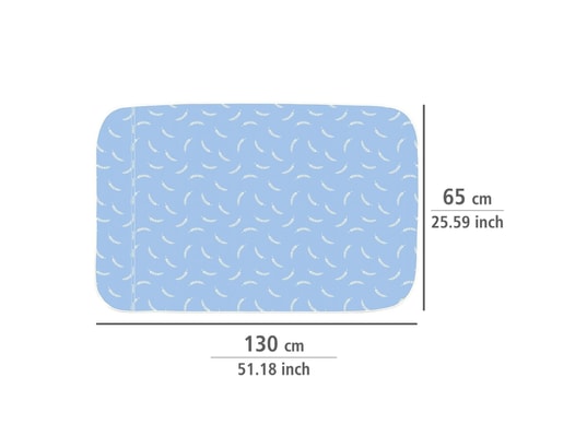 Nappe de repassage vapeur air comfort - longueur 130 cm x largeur