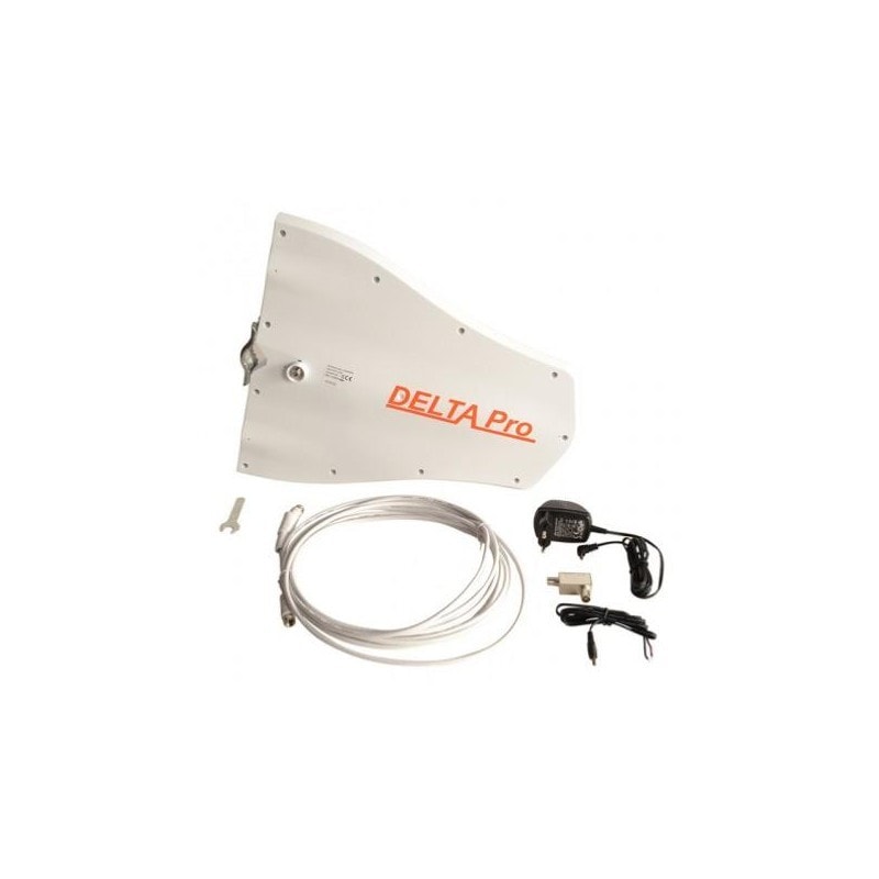 Antenne Caravane VHF UHF FM Tonna 263510 - Gain 24/30 dB - Téléalimentable en 5 à 24 V, Polarisation Horizontale ou Verticale - TV Son Photo Antenne Caravane VHF UHF FM Tonna 263510 - Gain 24/30 dB - Téléalimentable en 5 à 24 V, Polarisation Horizontale ou Verticale - TV Son Photo