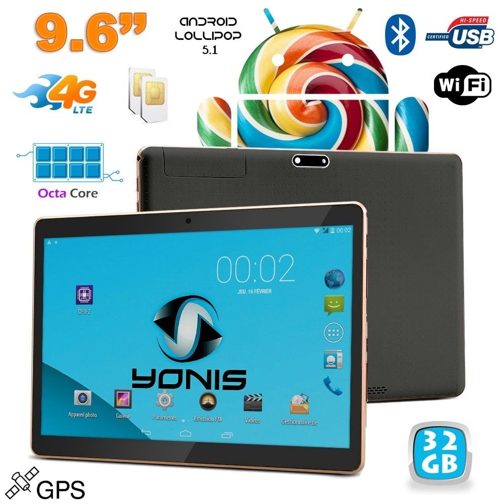 YONIS - Tablette 13 pouces android écran tactile full hd 2go + 32 go -  yonis Pas Cher