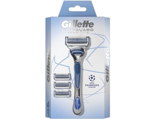 Pack Rasoir Gillette Skinguard Sensitive + 3 Lames Recharge - Neuf Allemagne