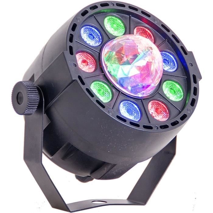 Jeu de lumières IBIZA Jeu de lumière PROJECTEUR A LED PAR MINI