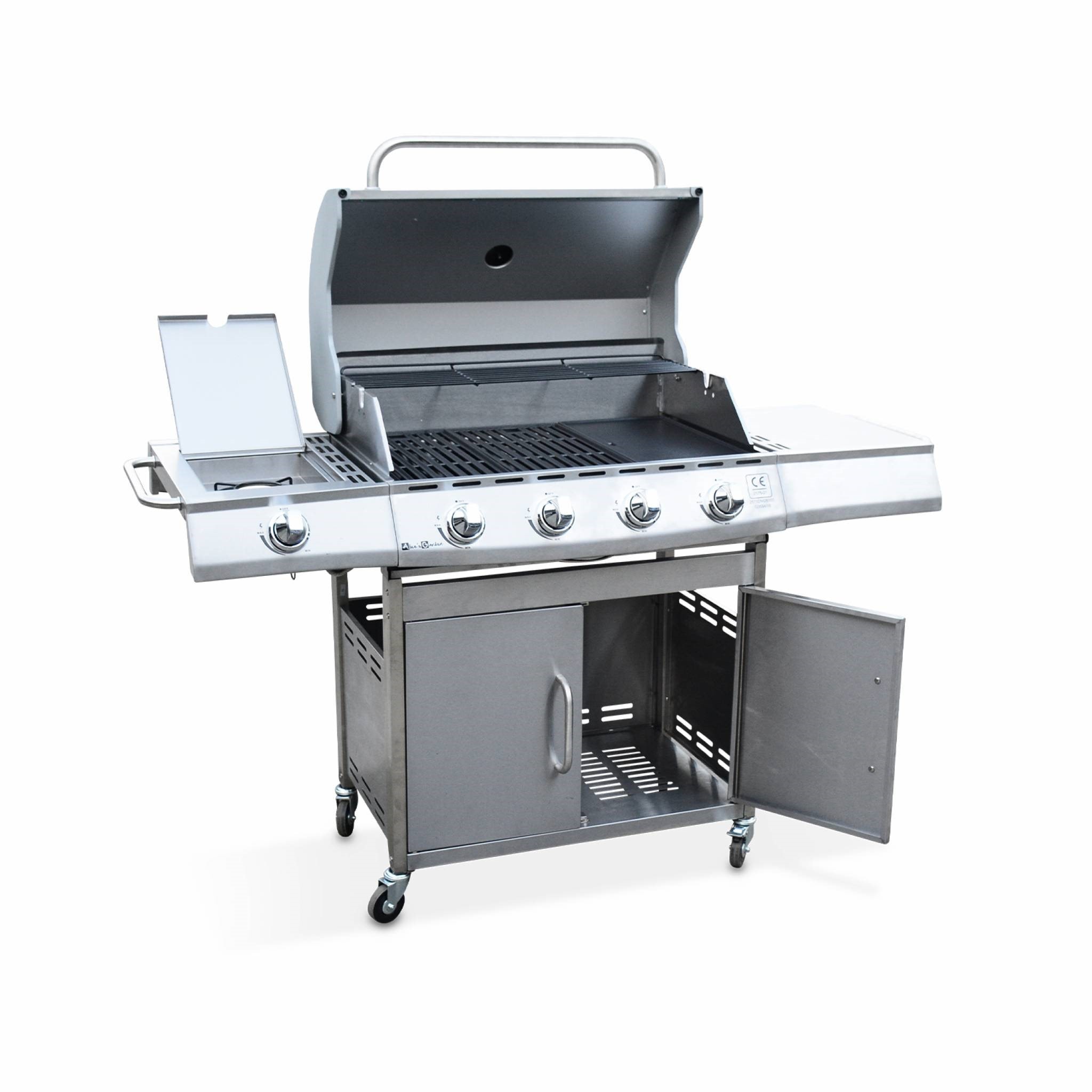 ALICE'S GARDEN Pas Cher Barbecue gaz inox 17kw richelieu inox