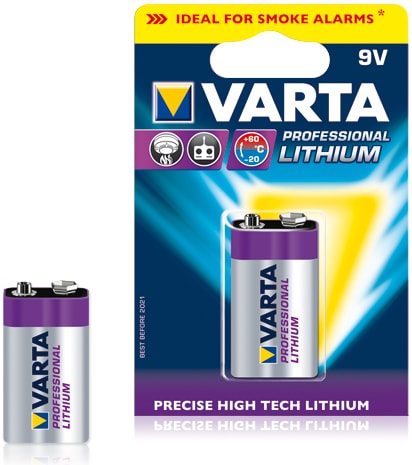 Pile VARTA 9V ULTRA Lithium - Espace Bricolage