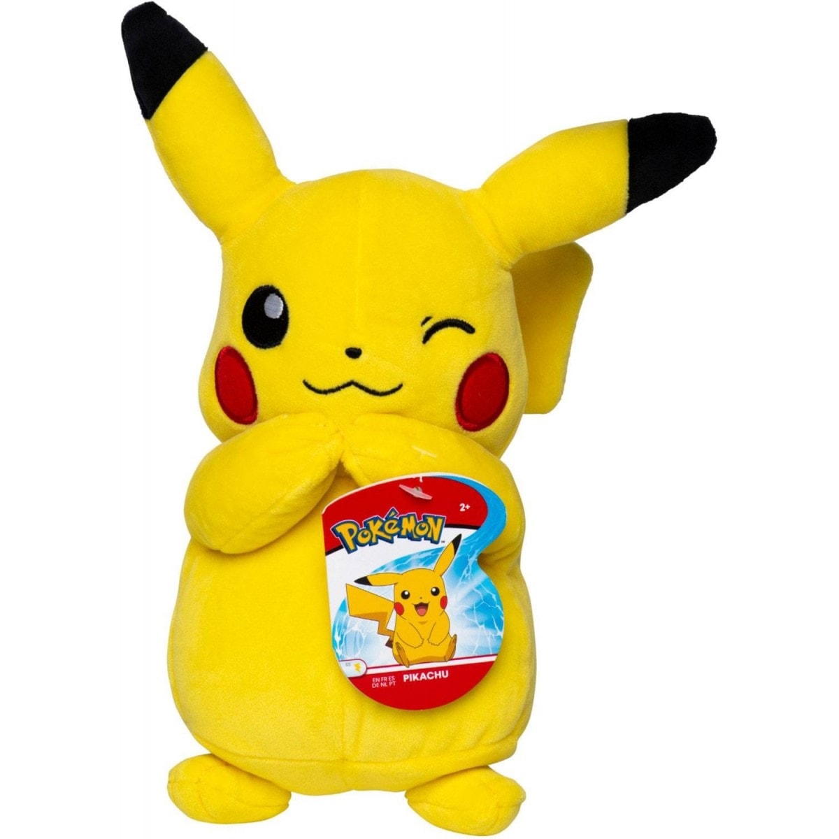 Pokémon - peluche pikachu 3 20 cm JAZWARES Pas Cher 