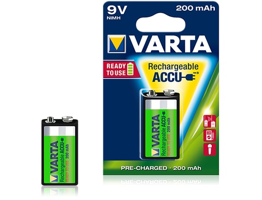 VARTA Piles rechargeables AAA, lot de 4, Recharge Accu Power, 800 mAh  Ni-MH, sans effet mémoire, préchargées, prêtes à l'emploi : Varta:  : High-Tech