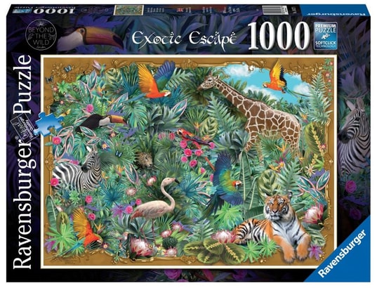 Puzzle 1000 Pièces Animaux Cuisine - Puzzle Pas Cher Adulte