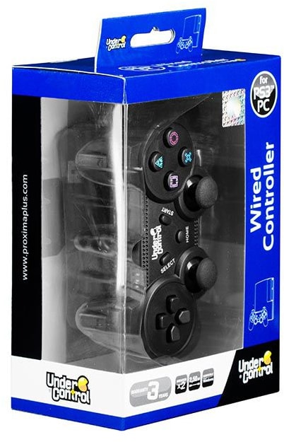 PROXIMA Manette filaire Undercontrol V.2 noire PS4 pas cher 