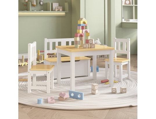 classic playtime juvenile farmhouse table set