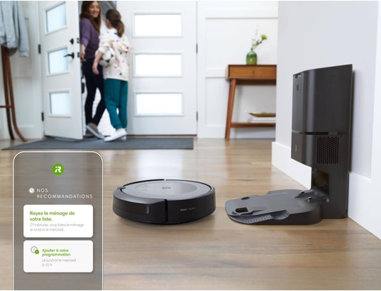 iRobot - Aspirateur robot Roomba i5+ I5658 avec station d'auto