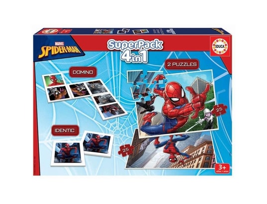 Educa - superpack spider-man new EDUCA Pas Cher 