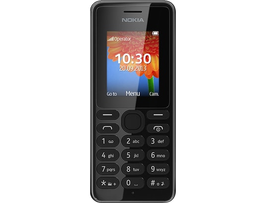 nokia 108 black