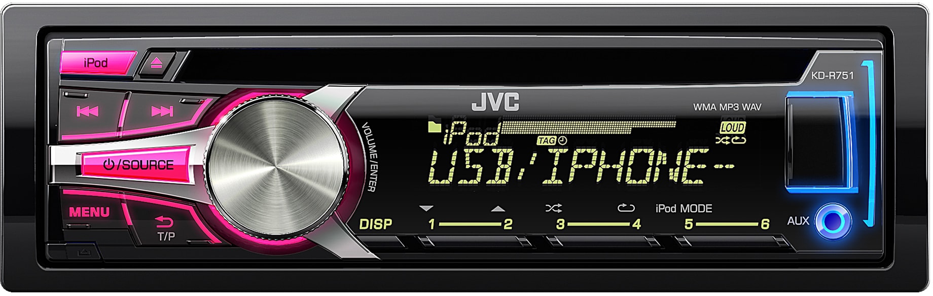 Autoradio CD/USB JVC KD-R751E Pas Cher 
