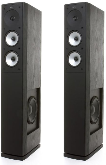 Enceinte colonne JAMO S626 - Black Ash - (la paire) Pas Cher - UBALDI.com