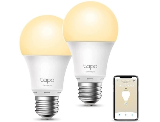 TP-Link Tapo Ampoule Connectée Wifi, Ampoule LED E27 Blanc Chaud