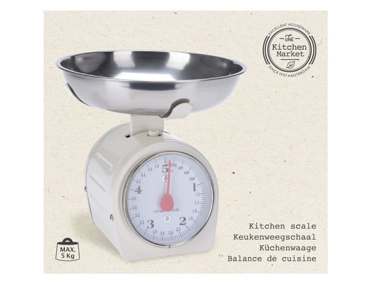 Excellent houseware Excellent Houseware Balance de cuisine avec bol a  melanger 1200 ml pas cher 