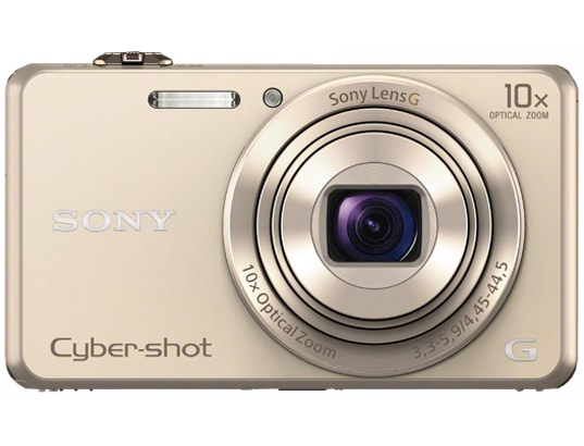 SONY - Appareil photo numérique compact CyberShot DSC-WX220 doré