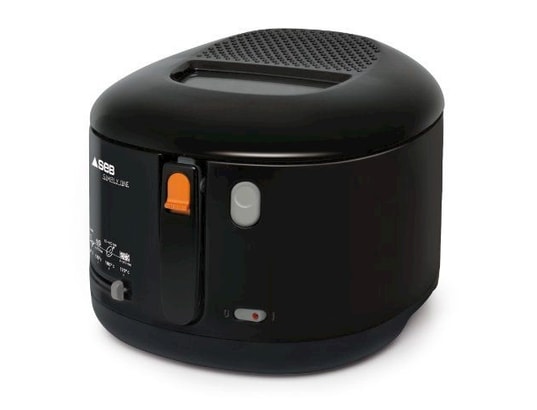 Seb ff160800 simply one friteuse compacte avec thermostat noir SEB Pas Cher  