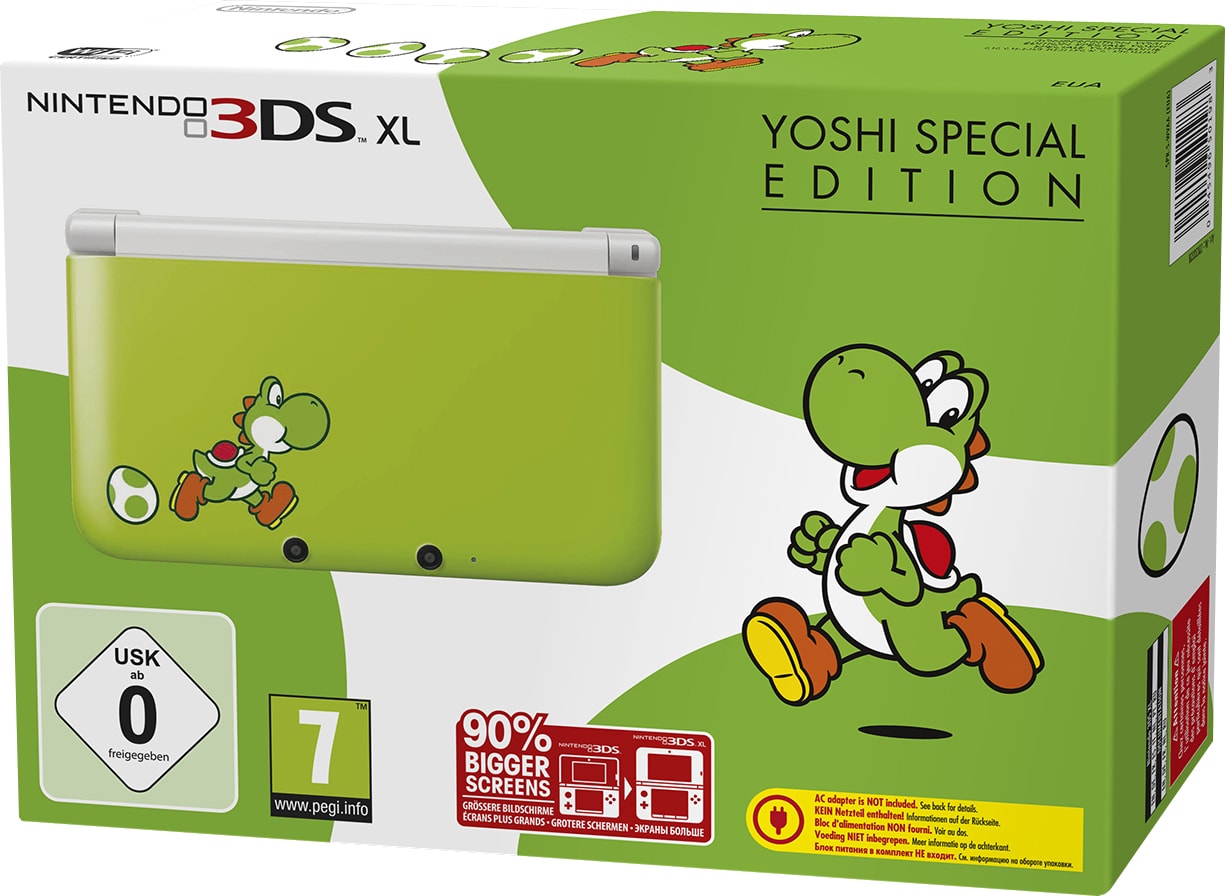 Console 3DS XL NINTENDO 3DS XL Yoshi Edition Spéciale Pas Cher