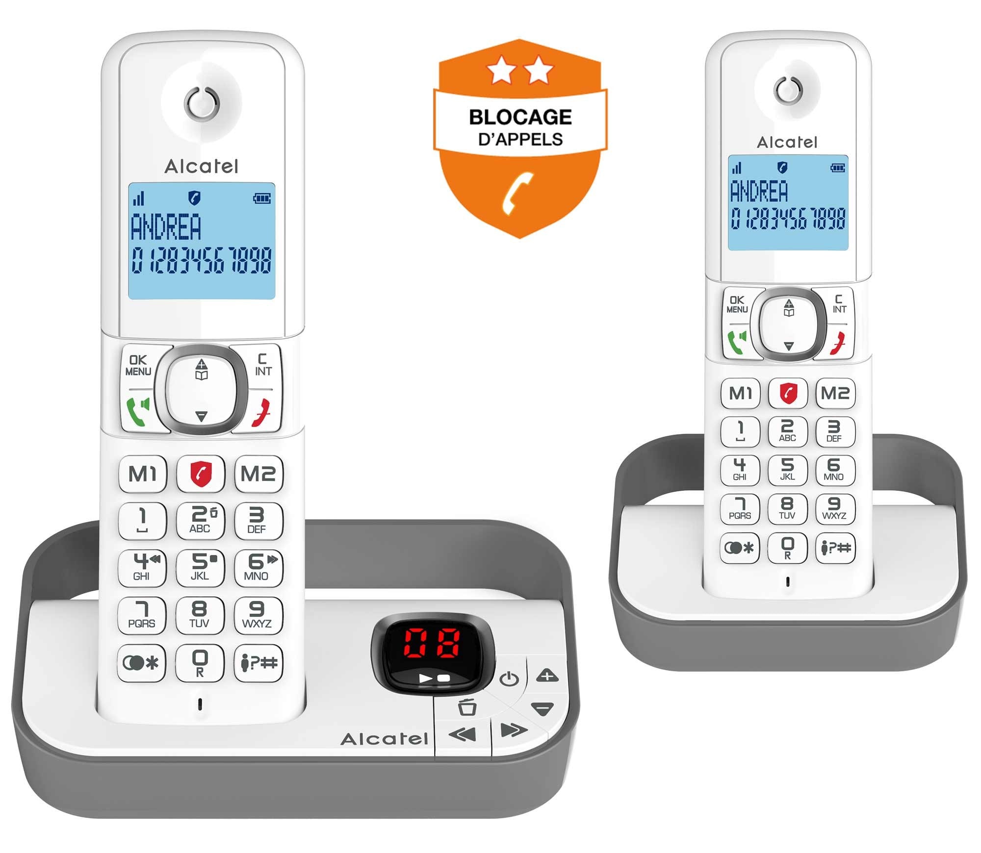 Téléphone sans fil Alcatel DECT ALCATEL XL785 Duo avec Répondeur