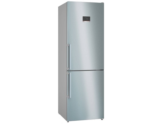 BOSCH - Réfrigérateur congélateur bas KGN367ICT, Série 4,186 x 60 cm, Inox,  No Frost
