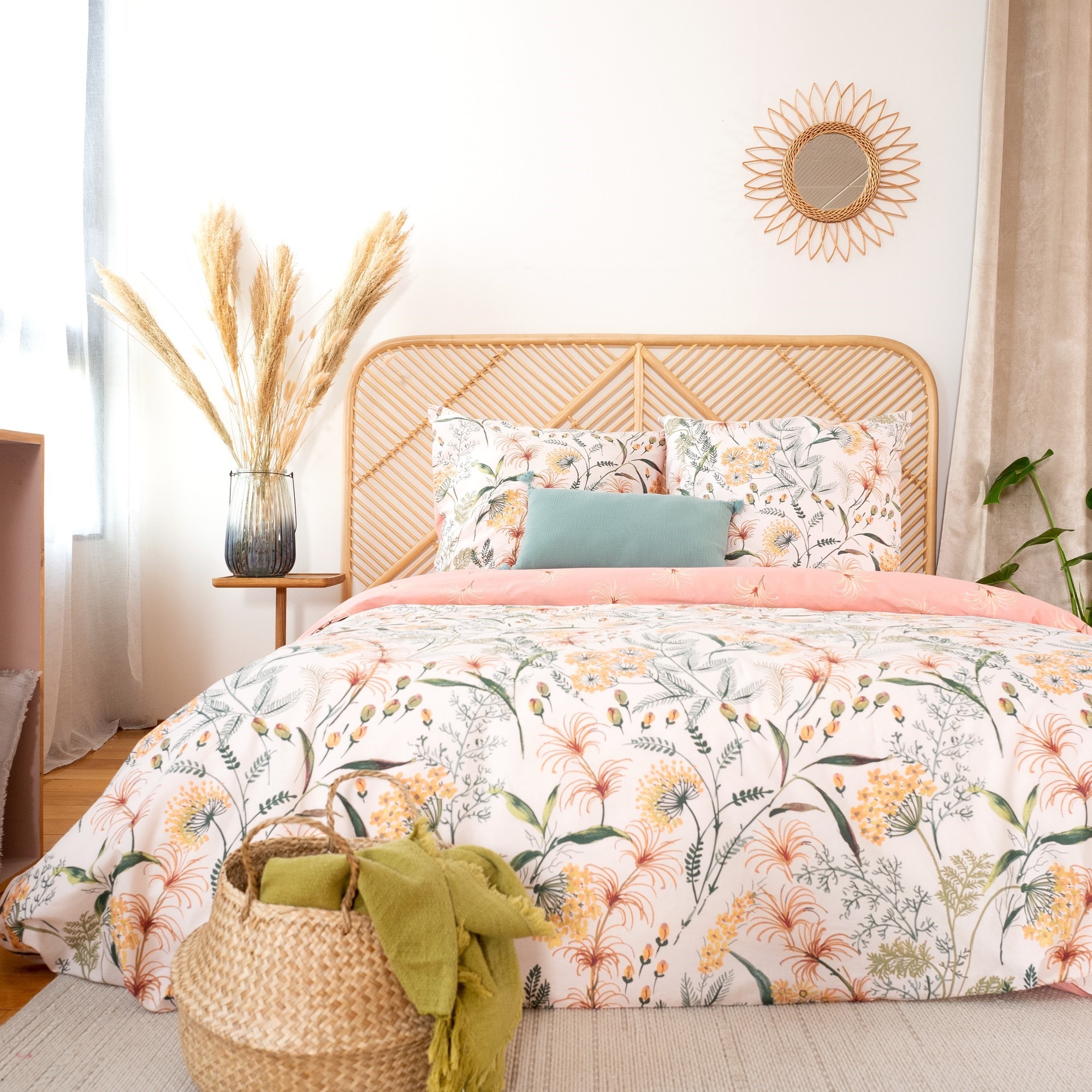 Douceur De Nuits Copripiumino Diego 100% Cotone, 220x240 Cm + 2 Federe 63x63 Cm, Tessuto 57 Fili/cm2, Morbido E Resistente