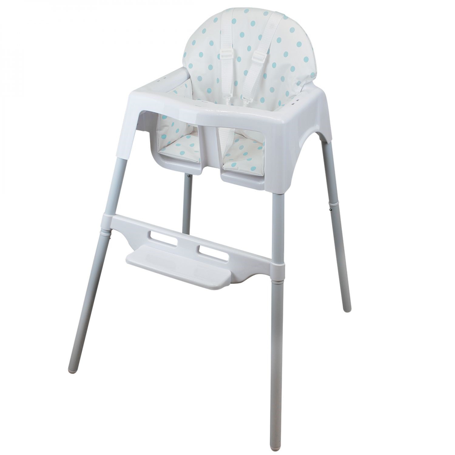 Housse d'assise pour chaise haute bébé enfant gamme délice - pois
