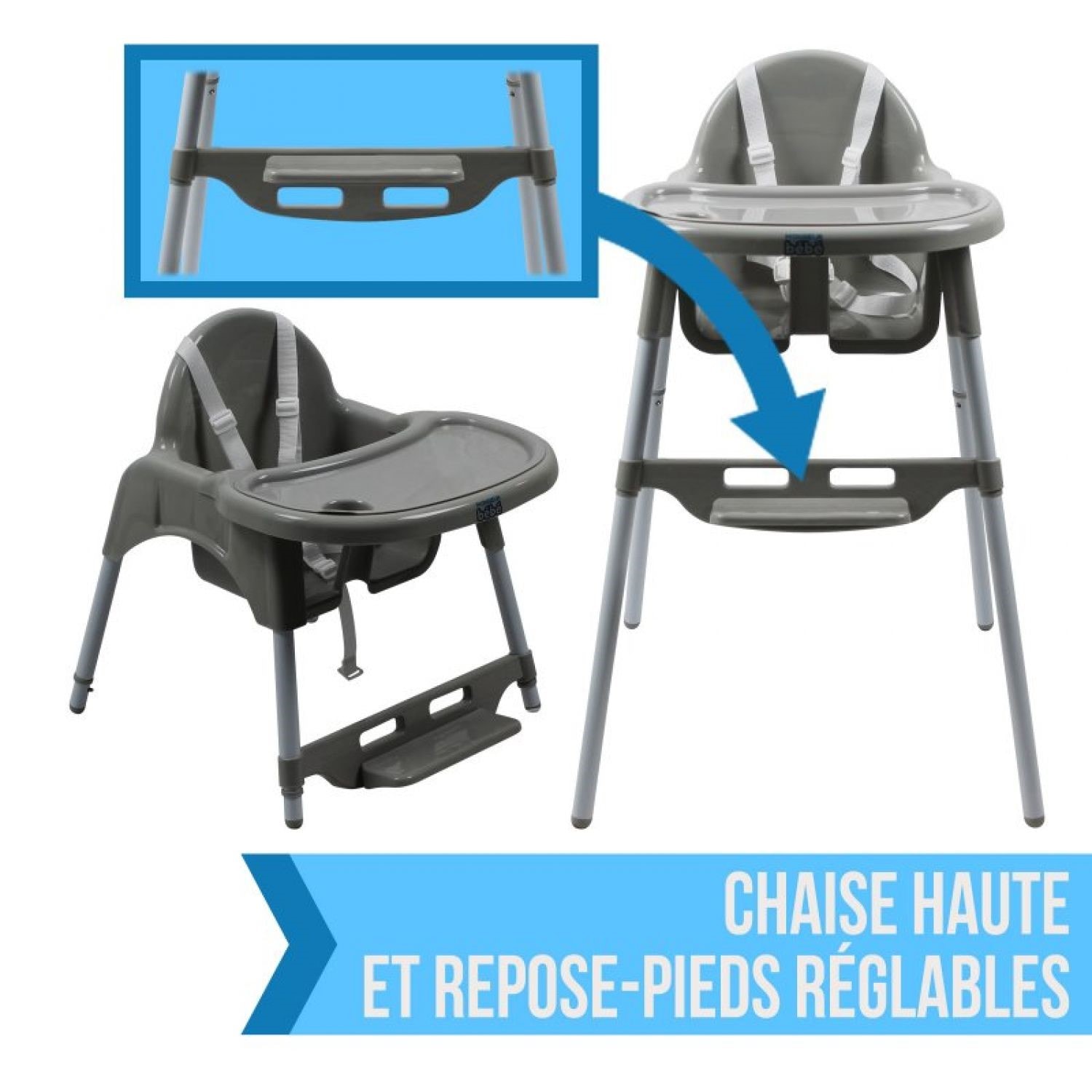 Chaise Haute Monsieur Bbnull
