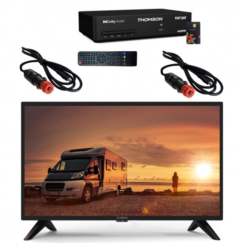 Téléviseurs, télés connectées et smart TV pour camping-car