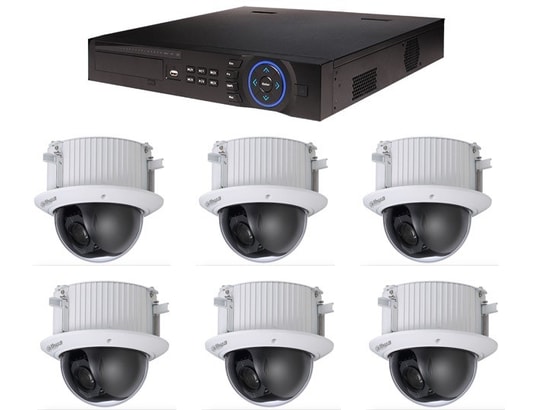 Kit vidéosurveillance 2 caméras IP dôme ultra HD 4MP - Achat I Vente à