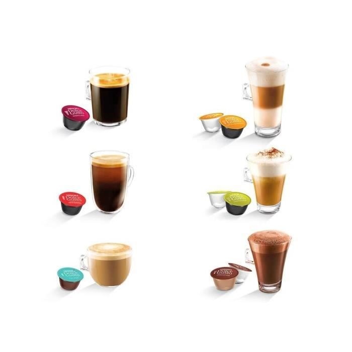 Krups nescafé dolce gusto yy4497fd mini me machine a café expresso, pression 15 bars, curseur de