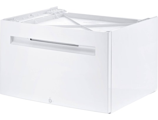 Kit de superposition universel cadre avec tablette coulissante pour lave-linge  sèche-linge standard 60 cm machine à laver acier laqué blanc [en.casa] -  Conforama