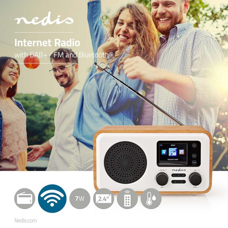 Radio Internet Wifi Bluetooth - Nedis - La Poste