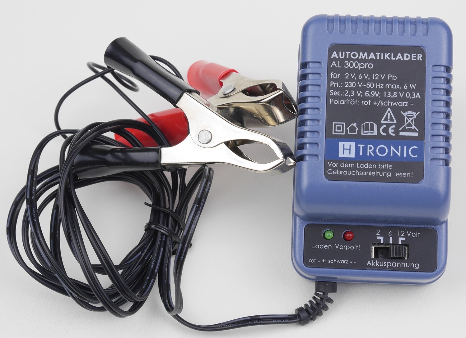 Chargeur pour batteries au plomb 1248217 AL-300 PRO 2V, 6V, 12V