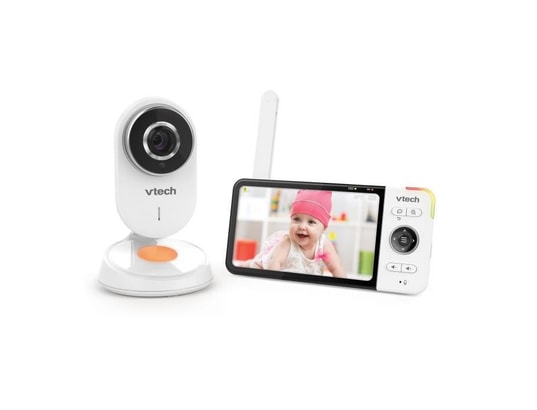 Vtech - babyphone video wide view hd ecran 5 ultra plat hd - veilleuse -  bm818 VTECH BABY Pas Cher 