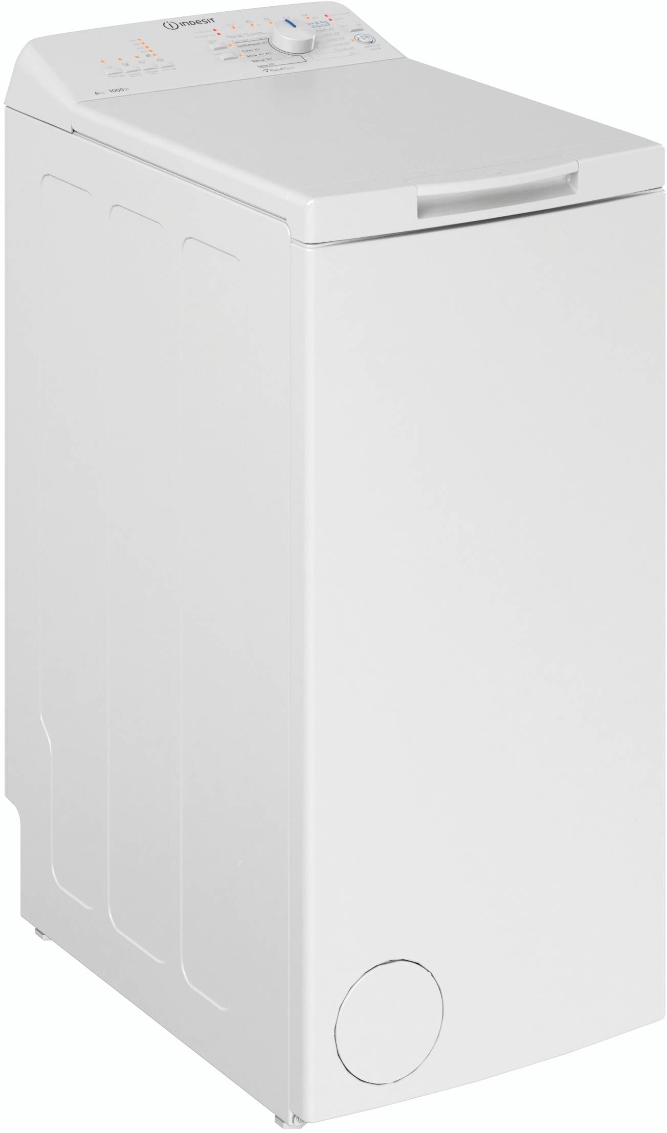 Indesit BTW 7251C FR – Lave-linge Top Compact 7 Kg, 1200 Tours/min – Idéal Petits Espaces