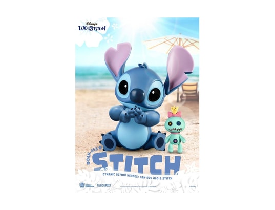 Lilo & stitch - figurine dynamic action heroes 1/9 stitch 18 cm