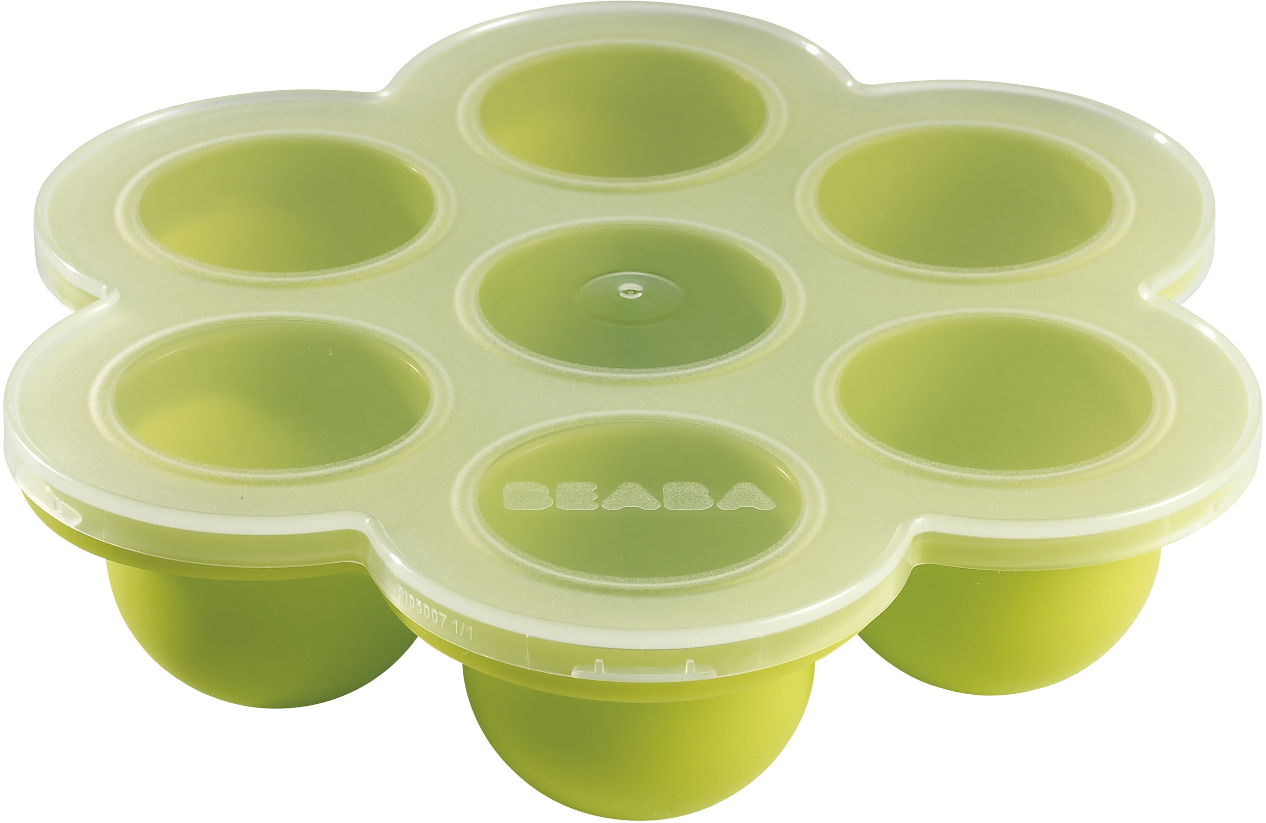Beaba - Moule Multiportions silicone 6 x 90 ml