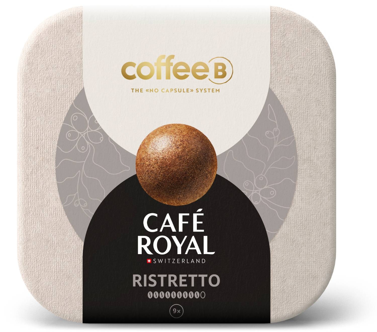 CAFE ROYAL Globe Noire CoffeeB + 8 Packs De Boules De Café Pas Cher ...