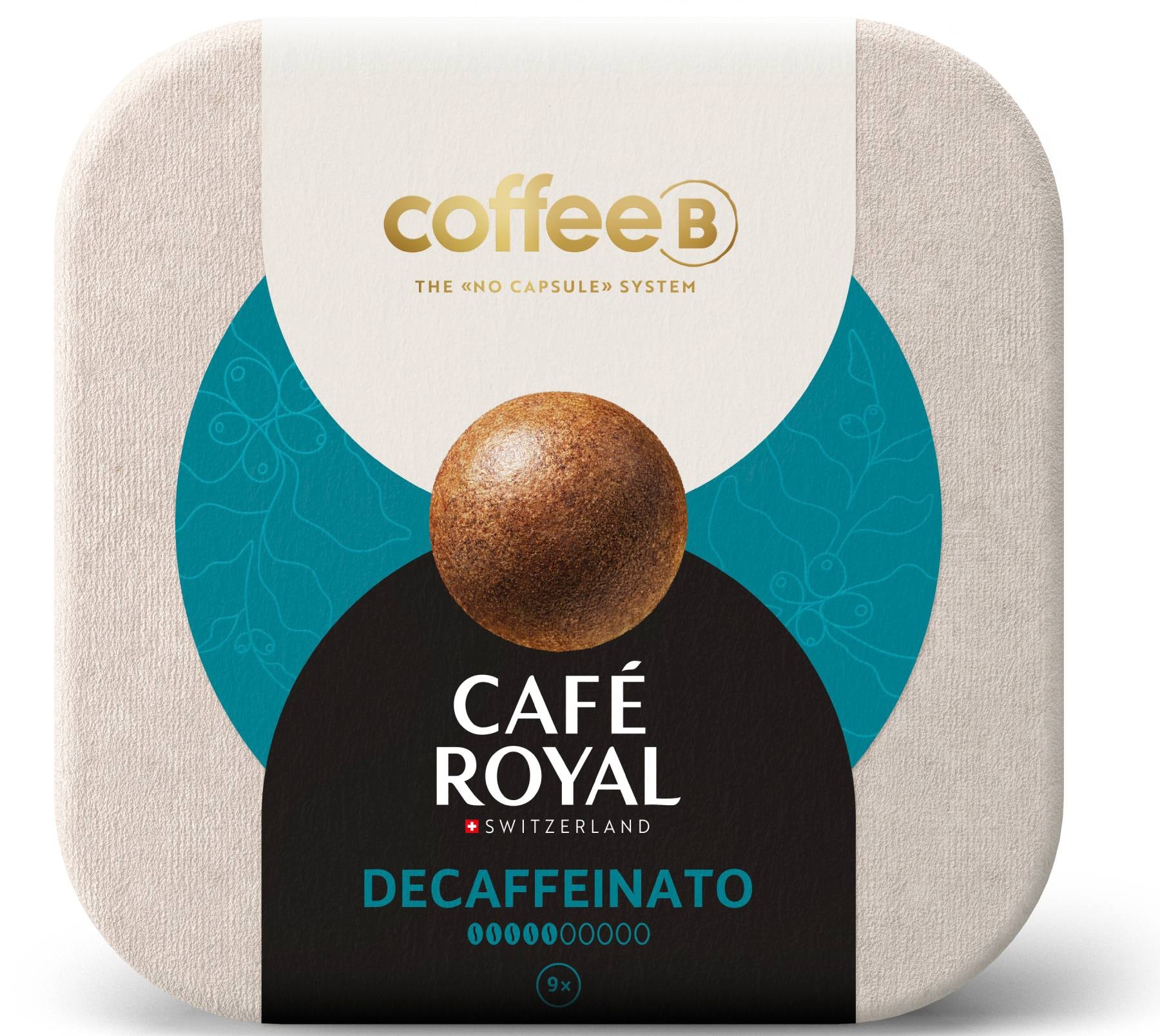 CAFE ROYAL Globe Blanche CoffeeB + 8 Packs De Boules De Café Pas Cher ...