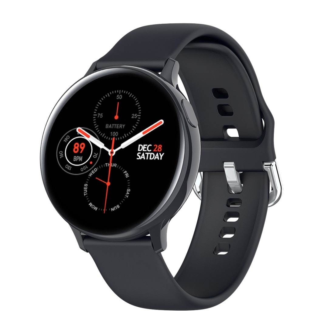 Montre Connectée Android 4G 1.54” 3+32Go WiFi Noire Grise