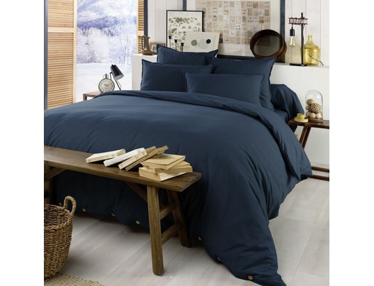 Housse de couette 240x260 flanelle de coton nuit HOUSSE DE REVE Pas