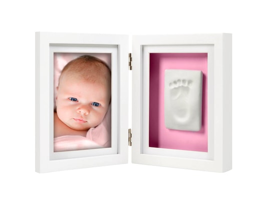 Cadre De Bureau Empreinte De Bebe Blanc Pearhead Ph P Pas Cher Ubaldi Com